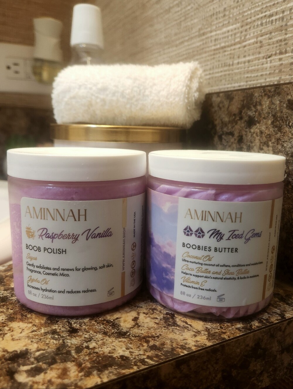 🌺3/$25 AMINNAH "Raspberry Gems" BUNDLE